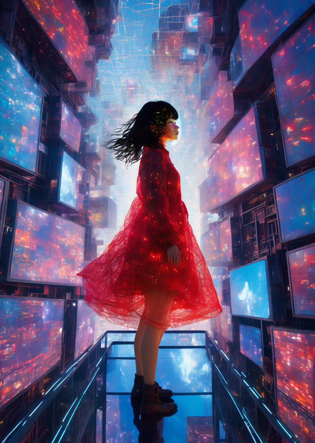 00391-655887070-(Chiharu Shiota) colorful, dream-like, female-figures, immersive, installation, playful, Swiss, vibrant, video-art 1girl As the.png